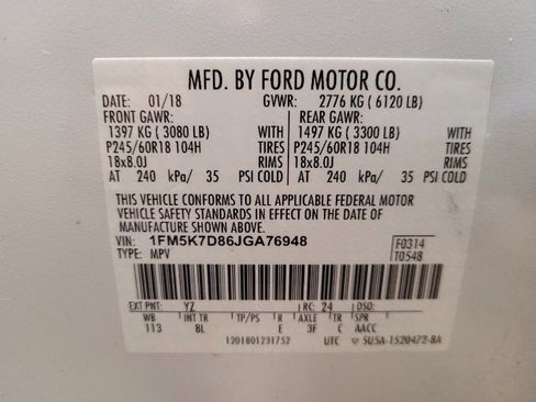 Used 2018 Ford Explorer XLT image 33