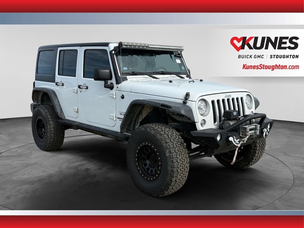 Used 2017 Jeep Wrangler Unlimited Sahara w/ Connectivity Group AWD/4WD image 1