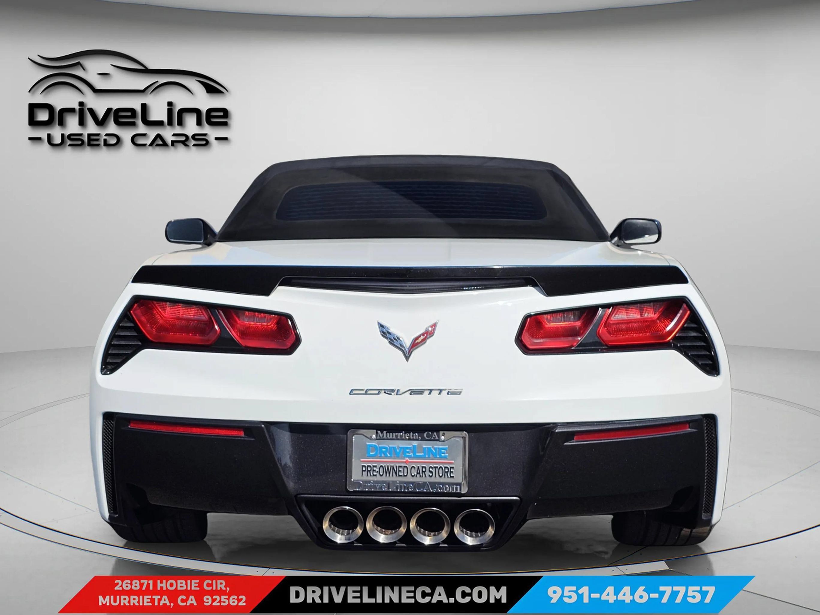 Used 2014 Chevrolet Corvette Stingray Convertible w/ 3LT Preferred Equipment Group RWD image 3
