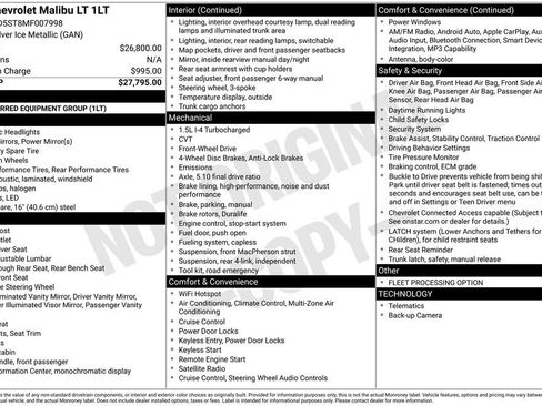 Used 2021 Chevrolet Malibu LT FWD image 12