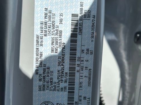 Used 2024 Ford F150 STX w/ STX Black Appearance Package AWD/4WD image 17