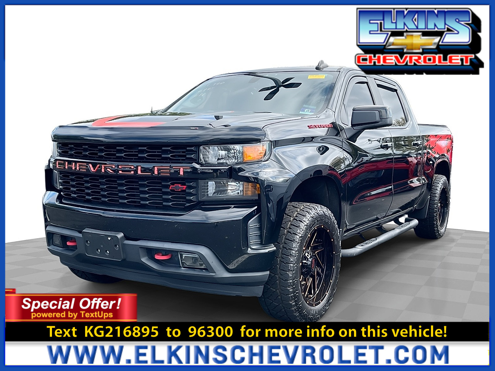 Used 2019 Chevrolet Silverado 1500 Custom w/ Custom Value Package AWD/4WD image 1