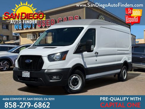 Used 2023 Ford Transit 250 Medium Roof w/ Fleet Safety Package RWD image 1