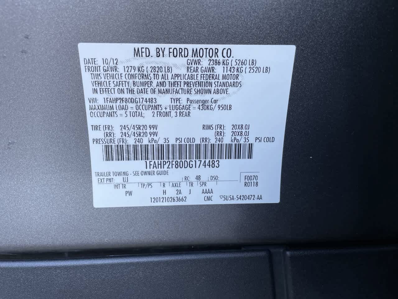 Used 2013 Ford Taurus Limited FWD image 29
