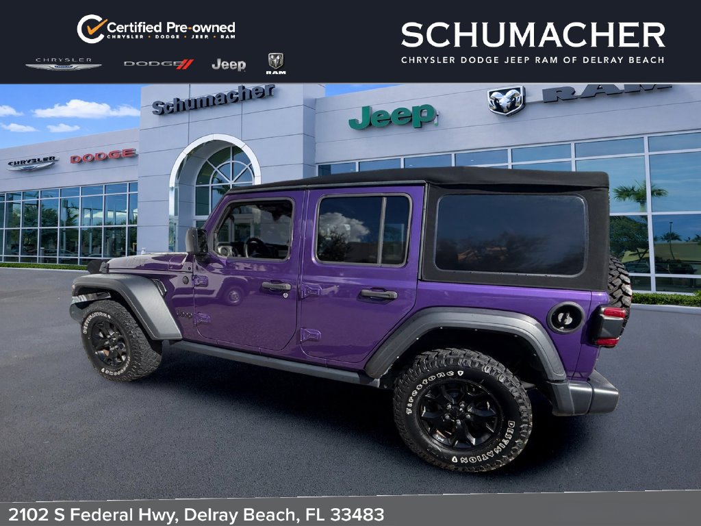 Certified 2023 Jeep Wrangler Unlimited Sport AWD/4WD image 5