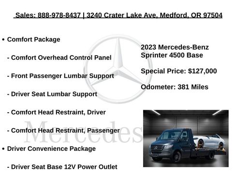 Used 2023 Mercedes-Benz Sprinter 4500 image 5
