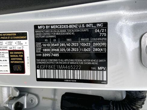 Used 2021 Mercedes-Benz GLS 63 AMG 4MATIC image 37