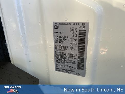 New 2026 Nissan Rogue SV image 12