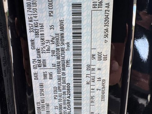 Used 2024 Ford F150 XLT w/ Equipment Group 302A MID image 34