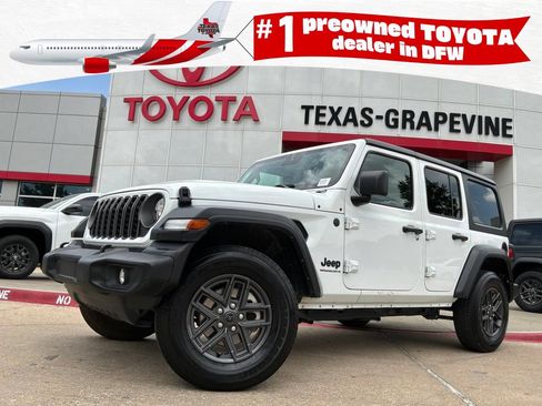 Used 2025 Jeep Wrangler Unlimited Sport AWD/4WD image 1