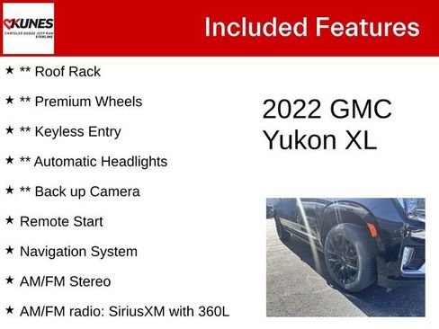 Used 2022 GMC Yukon XL Denali AWD/4WD image 5