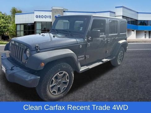 Used 2017 Jeep Wrangler Unlimited Sport w/ Quick Order Package 24S AWD/4WD image 1