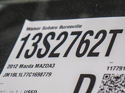 Used 2012 MAZDA MAZDA3 i Touring FWD image 23