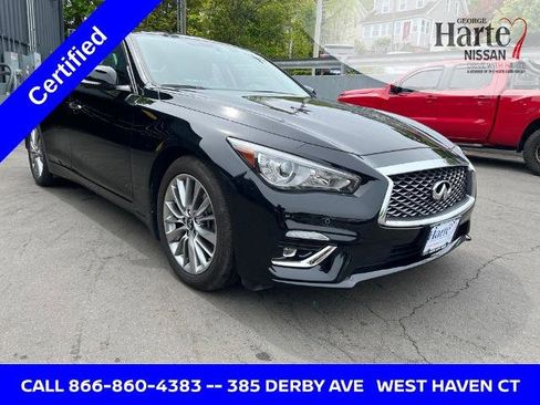 Used 2023 INFINITI Q50 Luxe w/ Cargo Package AWD/4WD image 3