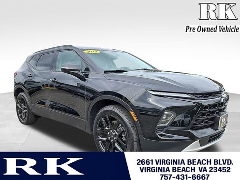 Certified 2023 Chevrolet Blazer LT w/ LPO, Black Grille Bar Package image 1