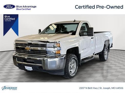 Used 2018 Chevrolet Silverado 2500 W/T w/ Snow Plow Prep Package image 1