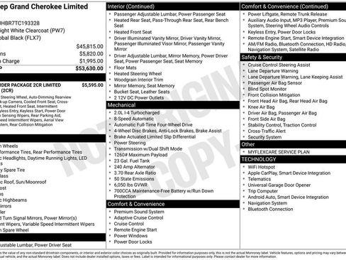 New 2026 Jeep Grand Cherokee Limited AWD/4WD image 9