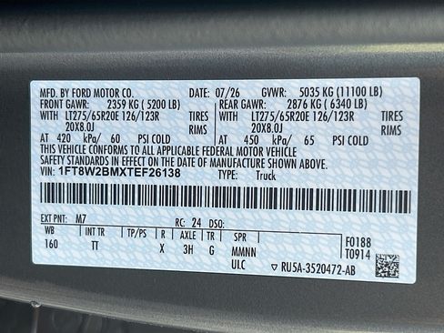 New 2026 Ford F250 Platinum w/ Platinum Plus Package AWD/4WD image 21