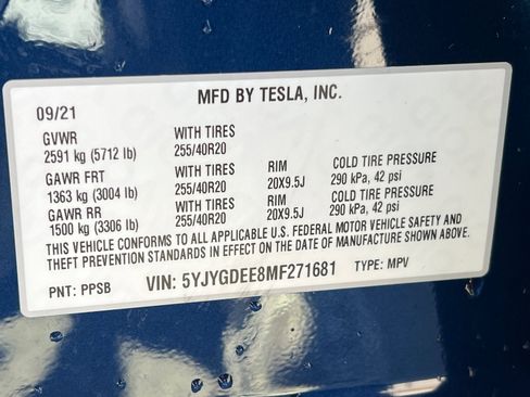 Used 2021 Tesla Model Y Long Range image 29