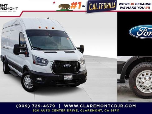 Used 2024 Ford Transit 350 148 High Roof Extended DRW w/ Load Area Protection Package RWD image 1