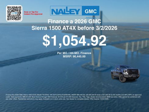 New 2026 GMC Sierra 1500 AT4X w/ AT4X AEV Edition image 7
