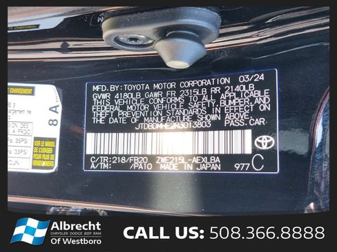 Used 2024 Toyota Corolla LE w/ LE Convenience Package AWD/4WD image 34