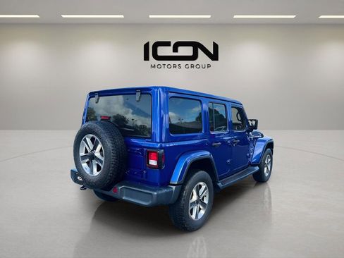 Used 2020 Jeep Wrangler Unlimited Sahara w/ Uconnect 4C Nav & Sound Group AWD/4WD image 6