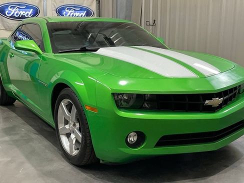 Used 2011 Chevrolet Camaro LT w/ White Stripe Package RWD image 2
