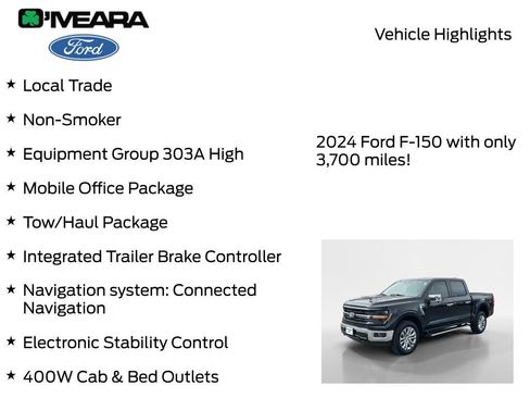 Used 2024 Ford F150 XLT w/ Equipment Group 303A High image 8
