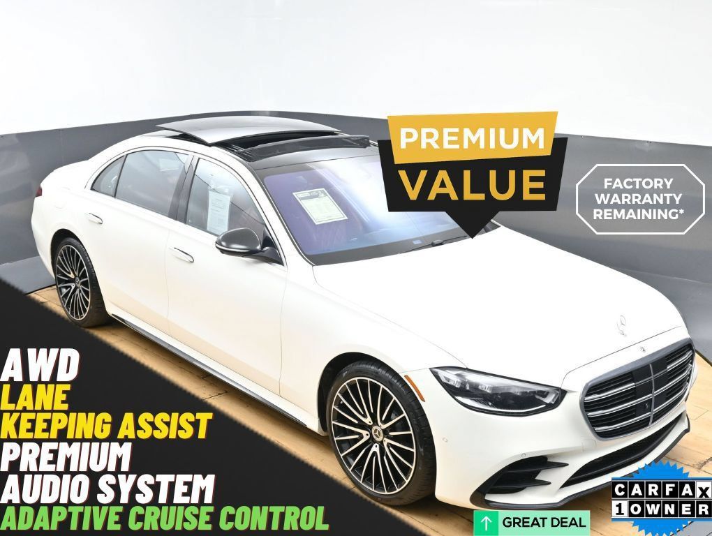 Used 2022 Mercedes-Benz S 500 4MATIC image 1