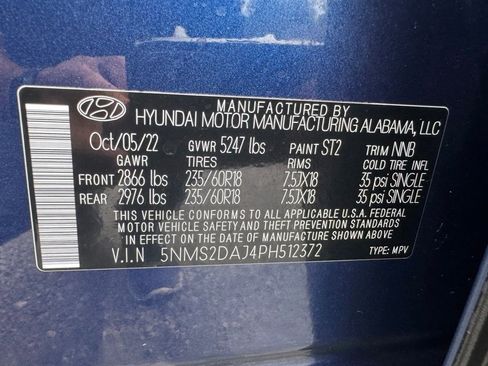 Certified 2023 Hyundai Santa Fe SEL w/ Cargo Package AWD/4WD image 35