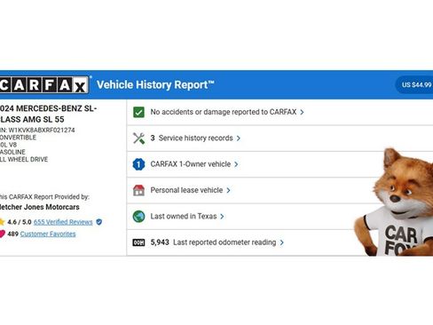 Certified 2024 Mercedes-Benz SL 55 AMG 4MATIC image 4