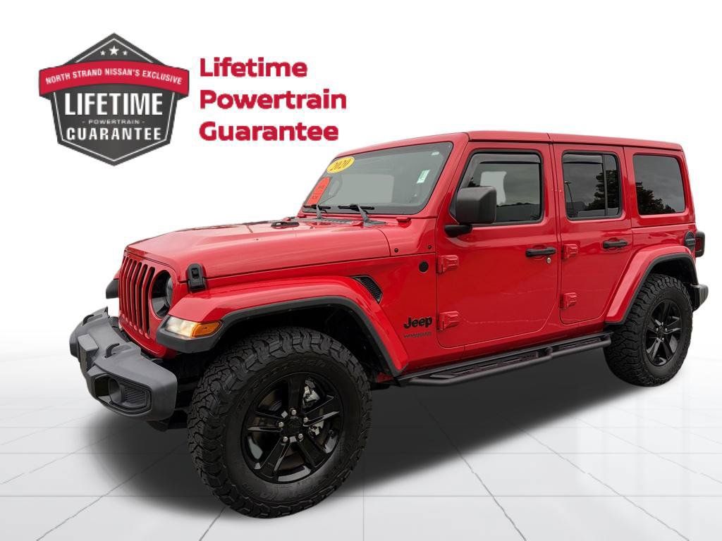 Used 2020 Jeep Wrangler Unlimited Sahara AWD/4WD image 1