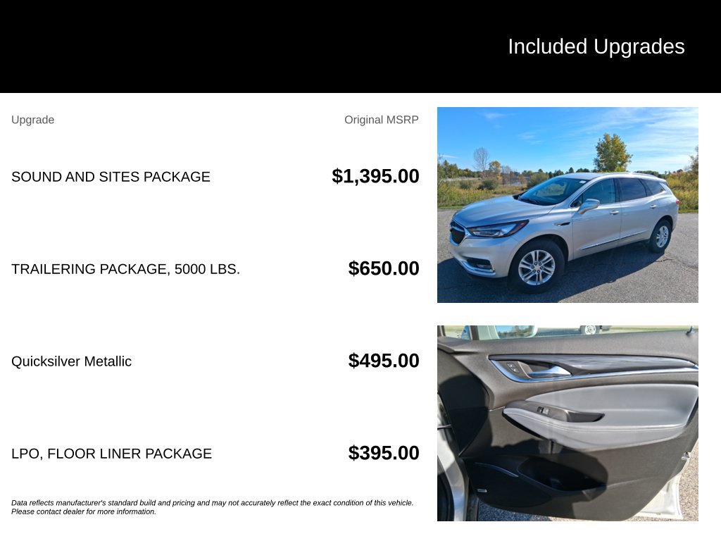 Used 2020 Buick Enclave Essence w/ Sound and Sites Package AWD/4WD image 5