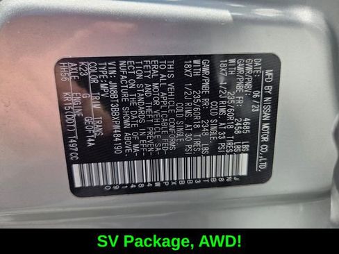 Used 2023 Nissan Rogue SV AWD/4WD image 19