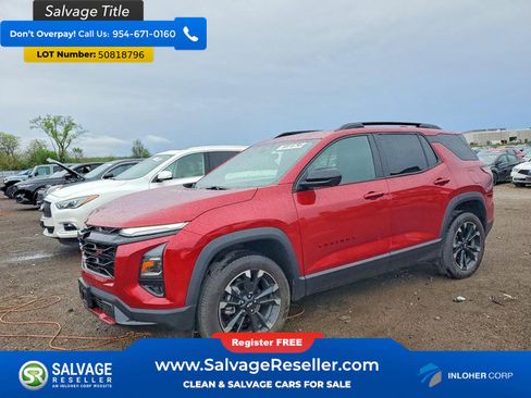 Used 2025 Chevrolet Equinox RS w/ Safety and Technology Package AWD/4WD image 1