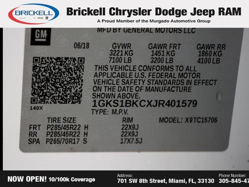 Used 2018 GMC Yukon SLT w/ Premium Edition image 36