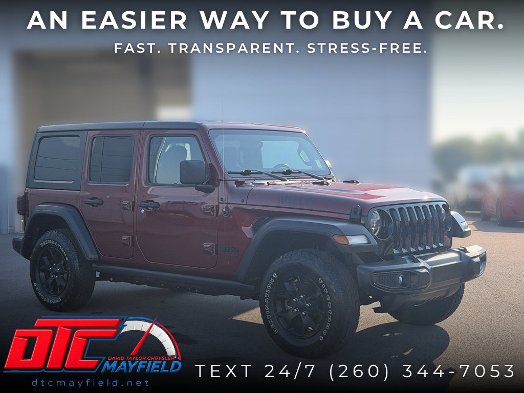 Used 2021 Jeep Wrangler Unlimited Sport AWD/4WD image 1