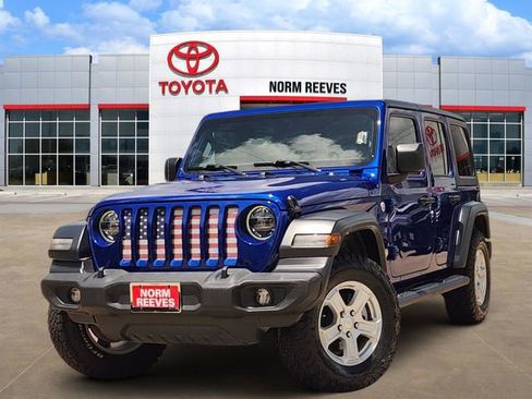 Used 2020 Jeep Wrangler Unlimited Sport S AWD/4WD image 1