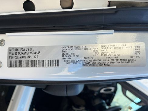 New 2026 Jeep Wrangler Sport image 30