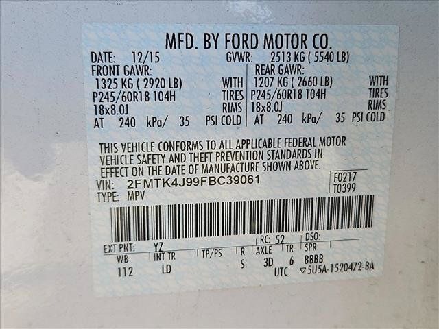 Used 2015 Ford Edge SEL w/ Equipment Group 201A AWD/4WD image 24