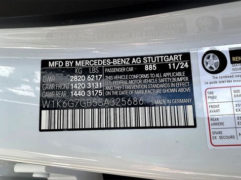 Used 2025 Mercedes-Benz S 580 4MATIC Sedan image 25