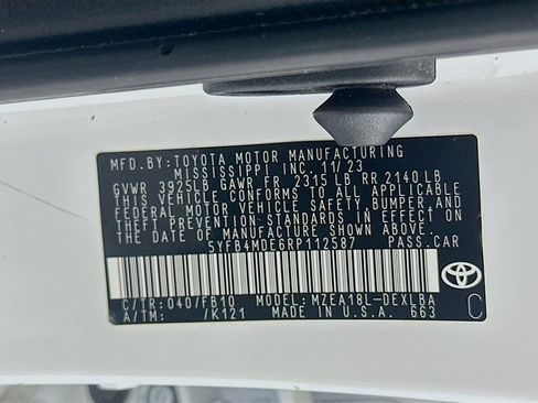 Certified 2024 Toyota Corolla LE FWD image 30