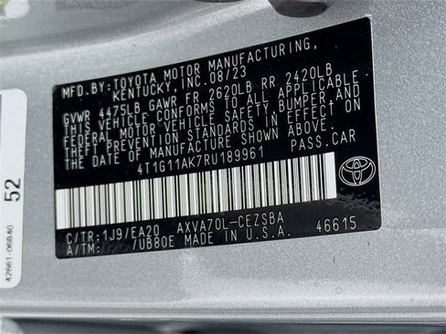 Certified 2024 Toyota Camry SE image 29