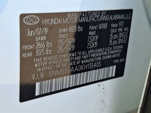 Used 2019 Hyundai Santa Fe Limited image 25