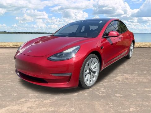 Used 2021 Tesla Model 3 Long Range AWD/4WD image 5