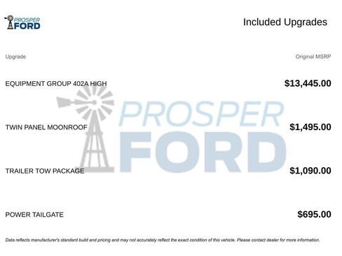 Used 2021 Ford F150 Tremor w/ Equipment Group 402A High image 3