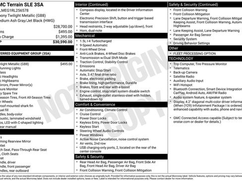 Used 2024 GMC Terrain SLE FWD image 8