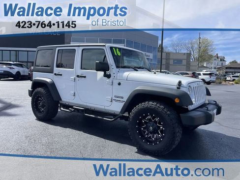 Used 2016 Jeep Wrangler Unlimited Sport w/ Quick Order Package 24S AWD/4WD image 1