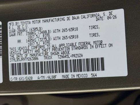 New 2026 Toyota Tacoma TRD Off-Road AWD/4WD image 28